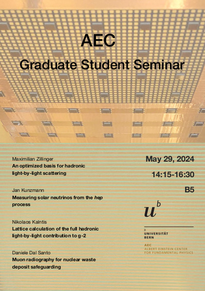 Poster Graduate Student Seminar