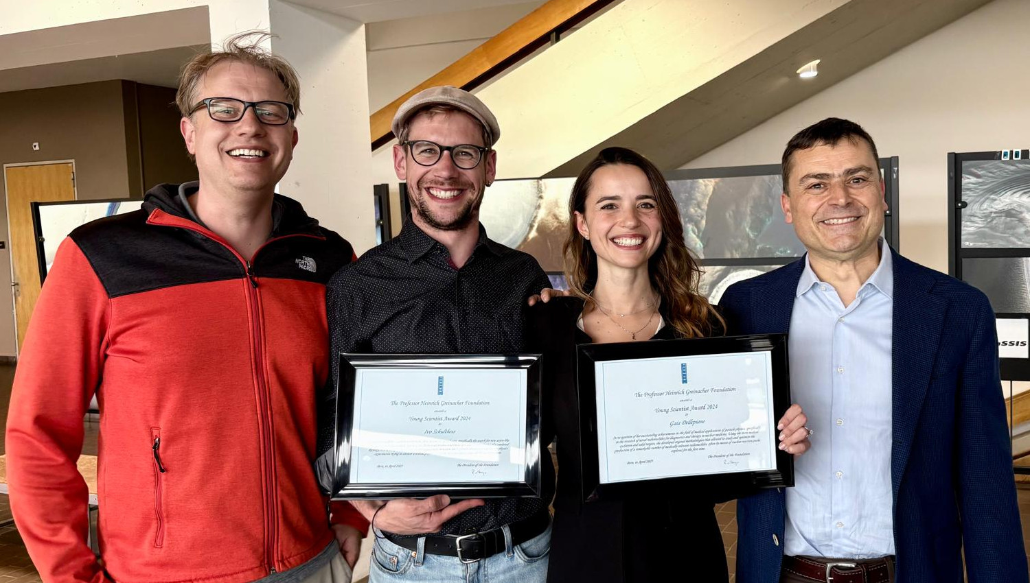 Greinacher Prizes 2024 for Gaia Dellepiane and Ivo Schulthess